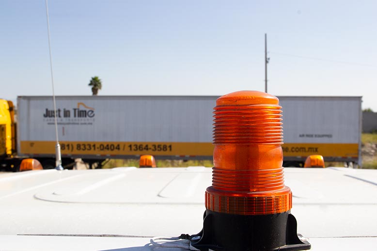 torreta de seguridad para flete industrial